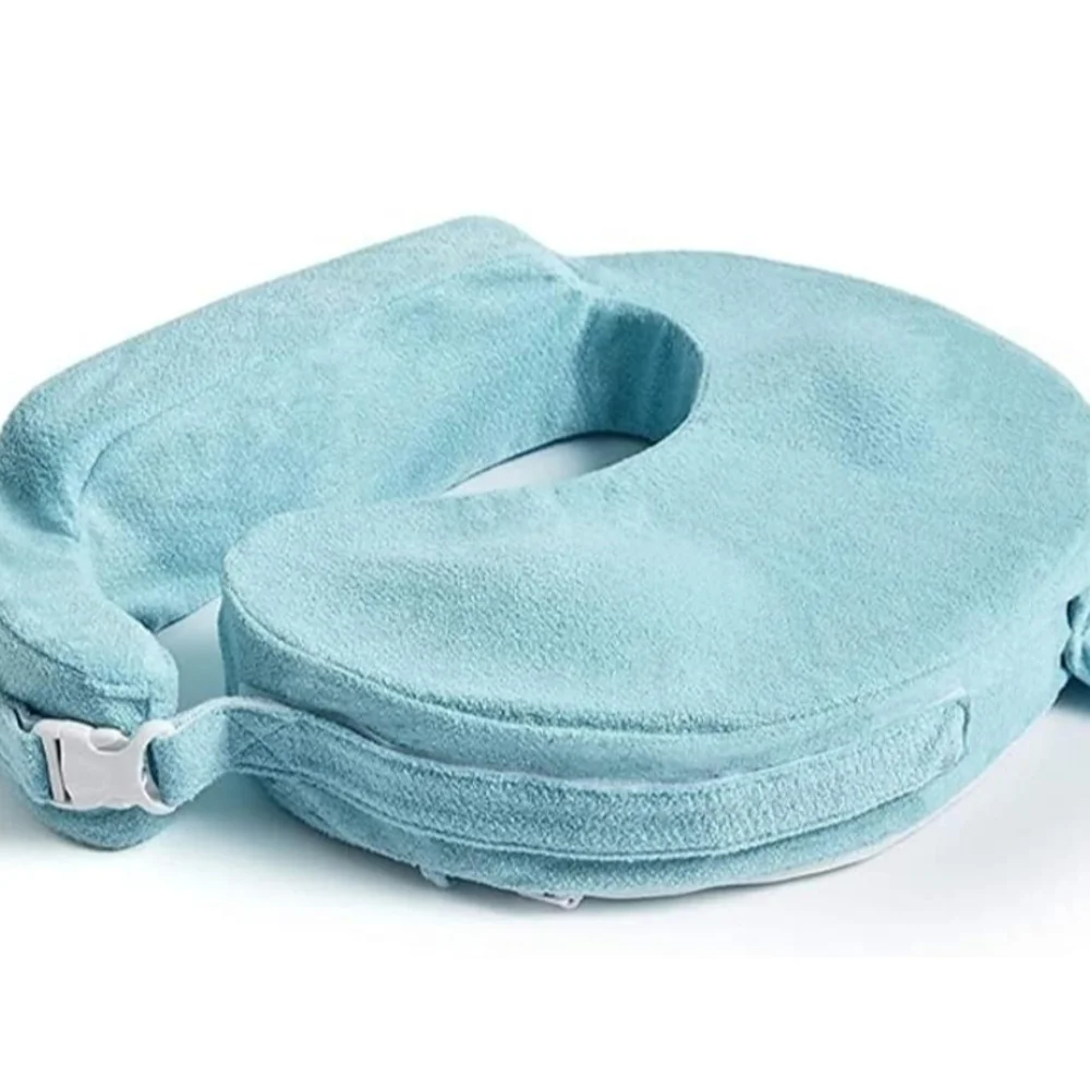 My Brest Friend Aqua Blue Nursing Pillow - Picture 1 of 16